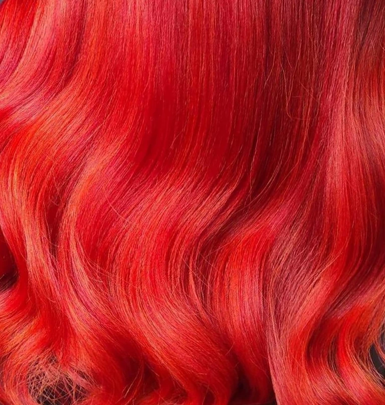 czerwone włosy